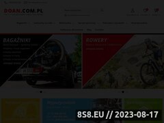 Miniaturka www.doan.com.pl (Sklep z bagażnikami rowerowymi)