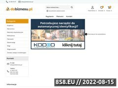 Miniaturka dobiznesu.pl (Drukarki do etykiet oraz program do etykiet)