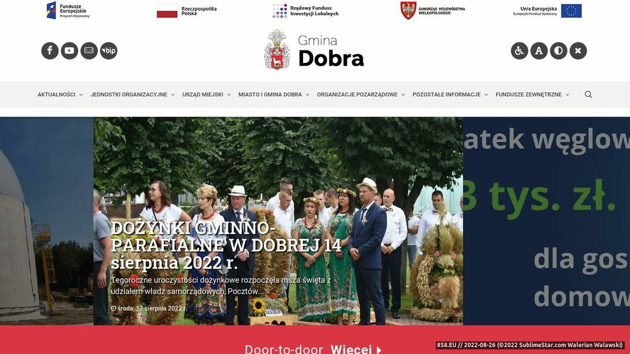 Serwis informacyjny miasta i gminy Dobra (strona dobra24.pl - Dobra24.pl)