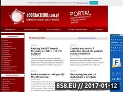 Miniaturka domeny dobreuczelnie.com.pl
