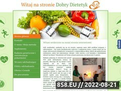 Zrzut strony Dobry dietetyk Warszawa