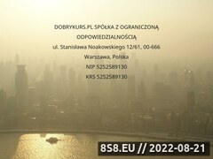 Miniaturka domeny www.dobrykurs.pl