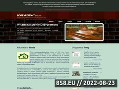 Miniaturka strony DOBRYREMONT Usugi Remontowo-Budowlane