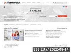 Miniaturka domeny www.dom.eu