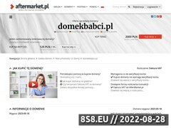 Miniaturka domeny www.domekbabci.pl