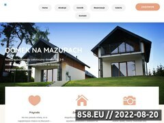 Miniaturka domeny domeknamazurach.com.pl