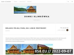 Miniaturka strony Domki Klimkwka Wysowa