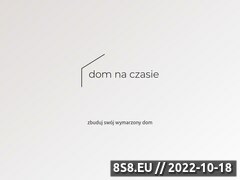 Miniaturka domnaczasie.pl (<strong>gotowe projekty domów</strong> jednorodzinnych)