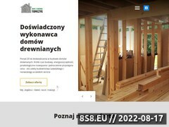 Miniaturka domeny www.domyzdrewnatomczyk.pl