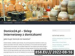 Miniaturka domeny www.donice24.pl