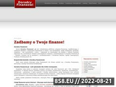 Miniaturka domeny doradcy-finansowi.pl