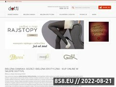 Miniaturka dotti.pl (Sklep internetowy z bielizną i odzieżą damską)