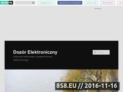 Miniaturka dozor-elektroniczny.blog.pl (Informacje o systemie dozoru elektronicznego)