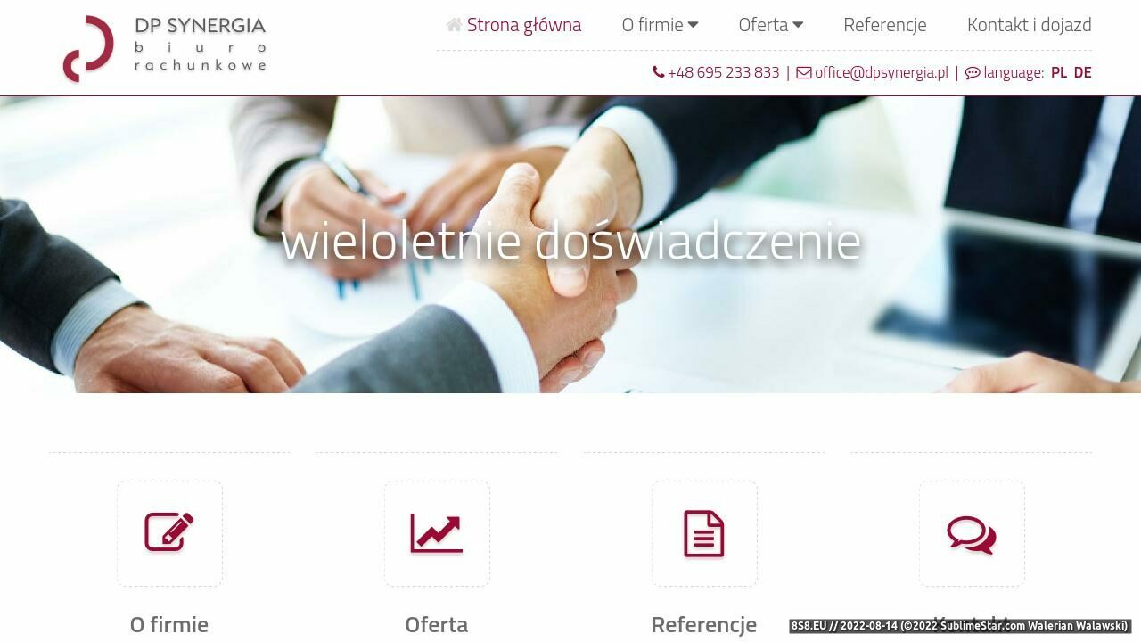 Zrzut ekranu Biuro podatkowe