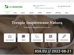 Miniaturka www.dr.biokord.com.pl (Biodar - Centrum Terapii Naturalnych)