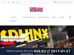 Miniaturka www.dreampromotion.pl (Reklama świetlna)