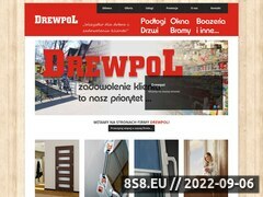 Miniaturka strony Panele, drzwi i okna Drewpol - Andrychw, Wadowice i Kty