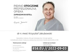 Zrzut strony Dr Jakubowski - chirurgia