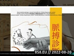 Miniaturka www.drtadeuszblaszczyk.pl (Dr medycyny chińskiej Tadeusz Błaszczyk - książki i kursy)