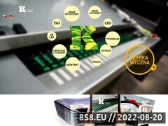Miniaturka www.drukarniakolumb.pl (Druk folderów i katalogi szyte - drukarnia cyfrowa)
