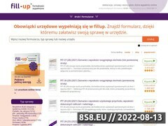 Miniaturka druki-formularze.pl (Wypełnianie deklaracji podatkowych - FillUp)