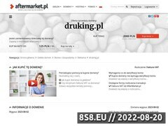 Zrzut strony Drukarnia wielkoformatowa DRUKING,Reklamy Koszalin
