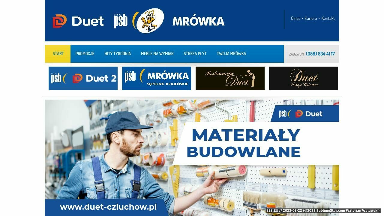 Meble kuchenne, kuchnie (strona www.duet-czluchow.pl - Duet-czluchow.pl)