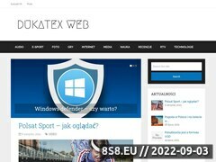 Miniaturka domeny www.dukatex-web.pl
