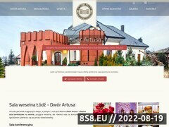 Miniaturka dwor-artusa.pl (Organizacja wesel i catering weselny)