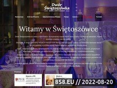 Miniaturka domeny dworswietoszowka.pl