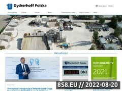 Miniaturka strony Dyckerhoff Polska sp. z o.o. materiay budowlane
