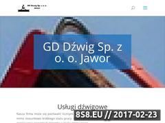 Miniaturka dzwigi.coib-budexpo.com.pl (Usługi dźwigowe w Jaworze)