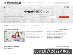 Miniaturka strony Hurtownia ogrodnicza E-Gardenion.pl