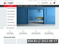 Miniaturka e-interior.pl (Tapety, <strong>fototapety</strong>, sztukateria oraz lampy)