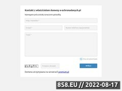Miniaturka domeny e-ochronadanych.pl