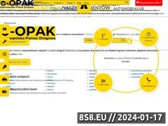 Miniaturka e-opak.pl (Ogólnopolska pomoc drogowa - mobilny serwis)