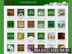 Miniaturka e-pasjans.pl (Darmowy pasjans)