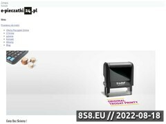 Miniaturka e-pieczatki24.pl (Pieczątki firmowe online w 24h)