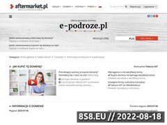 Miniaturka domeny www.e-podroze.pl
