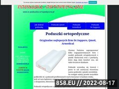Miniaturka e-poduszka-ortopedyczna.pl (Poduszki na bezsenność)
