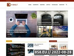 Miniaturka e-pvp.pl (Najlepsze gry MMO - darmowe gry online - MMORPG via WWW)