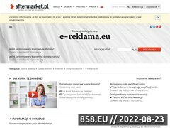 Miniaturka domeny e-reklama.eu