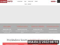 Miniaturka strony Pozew - E-SAD.PL