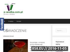 Miniaturka domeny e-wodka.com.pl