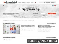 Miniaturka domeny e-zippysearch.pl
