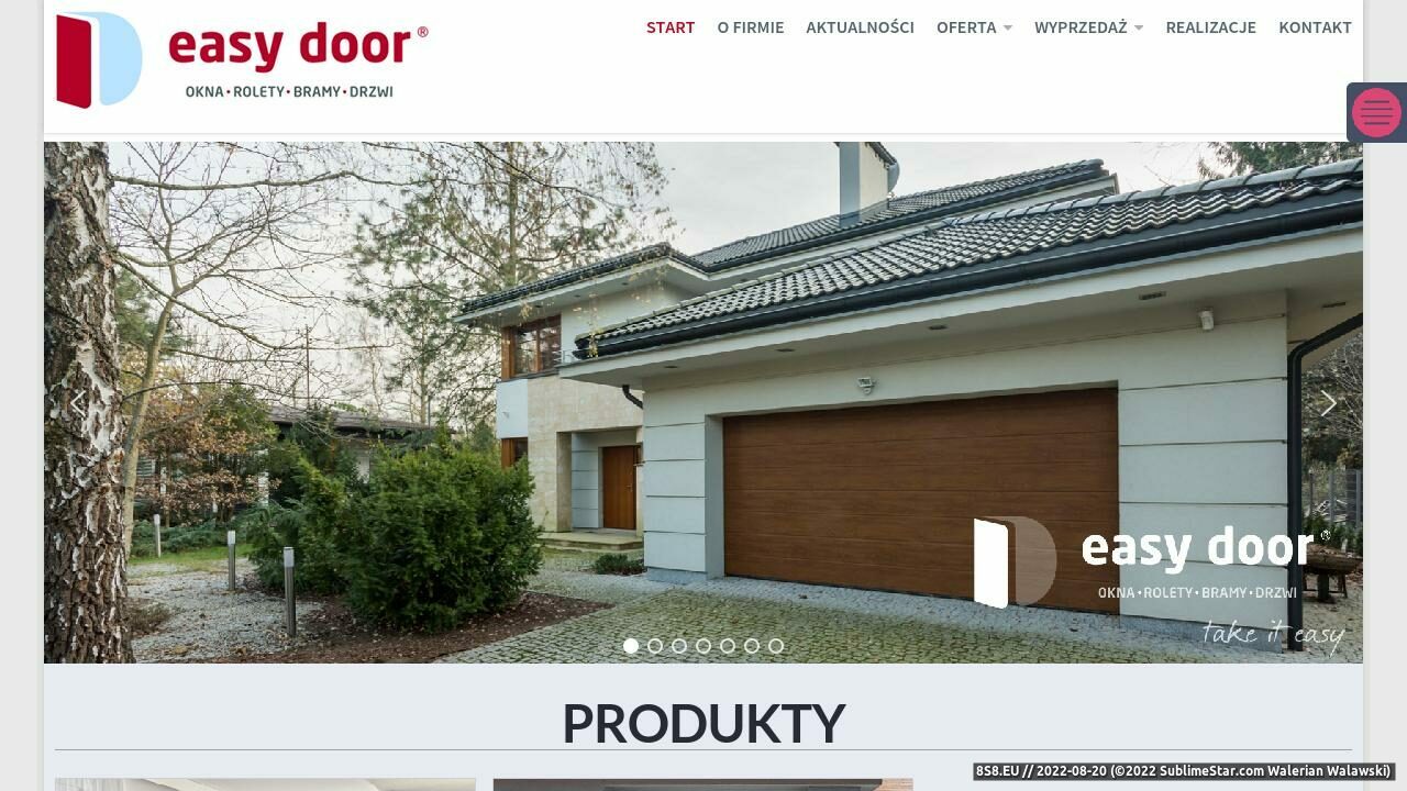 Easy Door - drzwi zewnętrzne (strona www.easydoor.pl - Easydoor.pl)