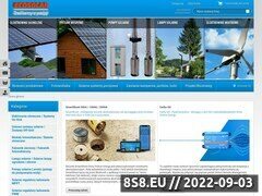 Miniaturka strony Baterie słoneczne kolektory słoneczne przetwornice elektrownie wiatrowe