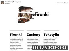 Miniaturka efiranki.com.pl (Sklep internetowy z firanami TurQs)