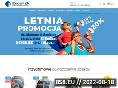 Miniaturka www.ekodren.pl (Ekodren - oczyszczalnia ścieków)