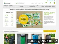 Miniaturka ekofabryka.com.pl (Ekofabryka - kosze na odpady)
